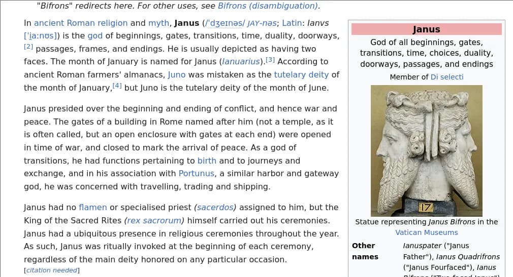 Janus (the god)