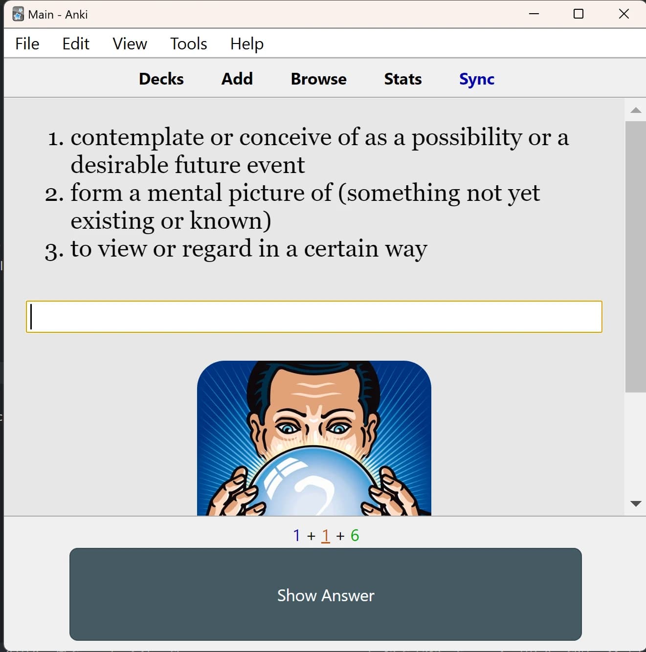 Eclectic English Vocab Deck's cover image