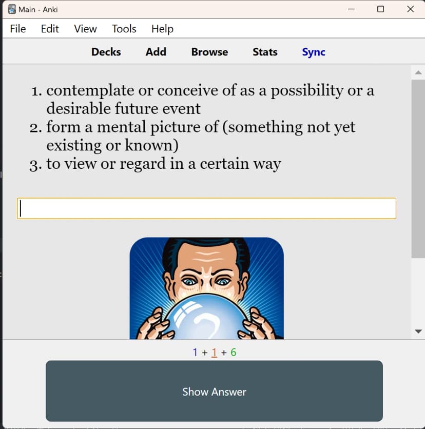 Eclectic English Vocab Deck's cover image