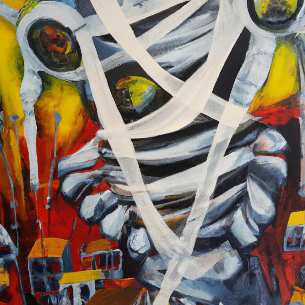 "Obnubilate" DALLE image