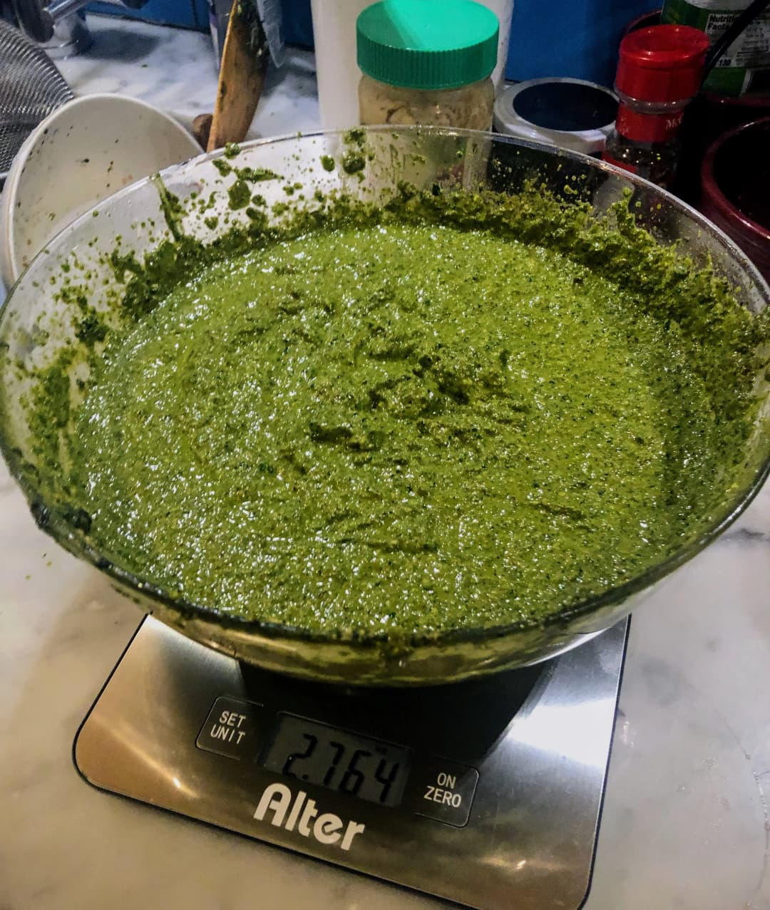 Bowl of pesto