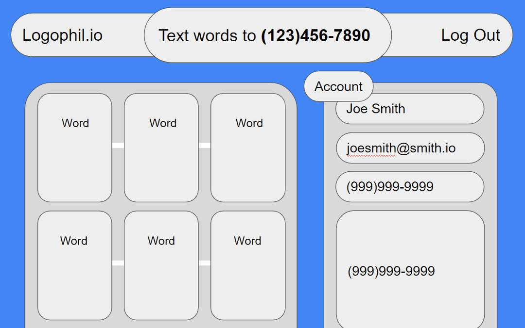 Wireframing idea #1
